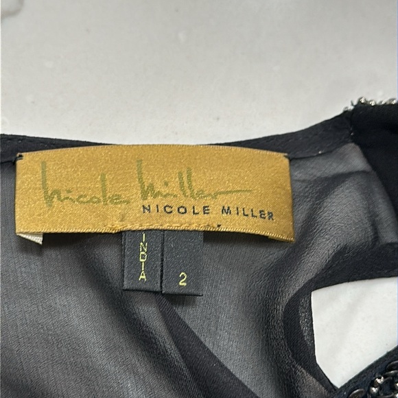 Nicole Miller Sequin Cocktail Dress - Picture 3 of 12